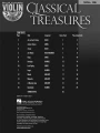 Classical Treasures - Violin Play-Along Volume 28 - nuty na skrzypce (+ płyta CD)