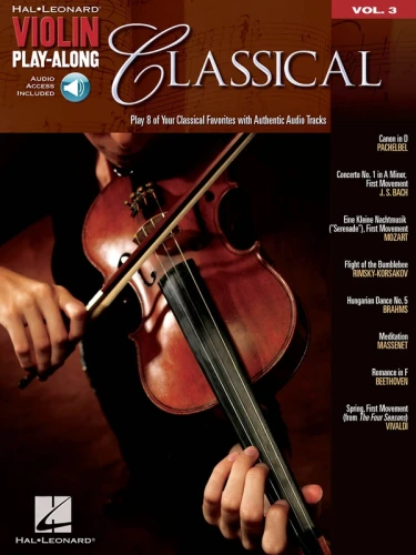 Classical - Violin Play-Along Volume 3 - nuty na skrzypce (+ audio online)