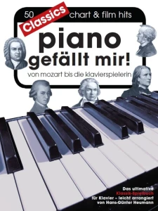 Piano Gefallt Mir! Classics - 50 Chart & Film Hits von Mozart bis Die Klavierspielerin - nuty na fortepian