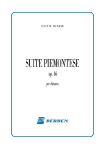 John William Duarte: Suite Piemontese op. 46 per chitarra - nuty na gitarę klasyczną