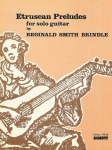 Reginald Smith Brindle: Etruscan Preludes for solo Guitar - nuty na gitarę klasyczną