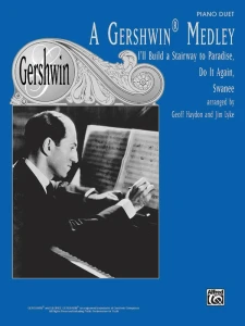 George Gershwin: A Gershwin Medley for Piano Duet - nuty na fortepian na cztery ręce