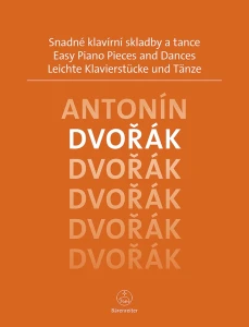 Antonin Dvorak: Easy Piano Pieces and Dances - łatwe utwory i tańce - nuty na fortepian