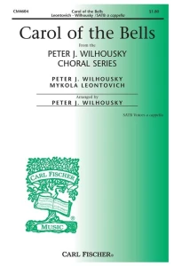 Mykoła Łeontowycz (Mykola Dmytrovych Leontovych): Carol Of The Bells - Szczedryk  - nuty na chór mieszany SATB