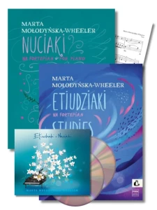 Nuciaki i Etiudziaki - zestaw nuty na fortepian i 2 płyty CD