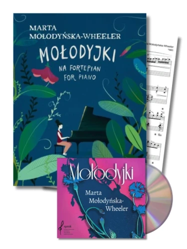Marta Mołodyńska-Wheeler: Mołodyjki - zestaw nuty na fortepian i płyta CD