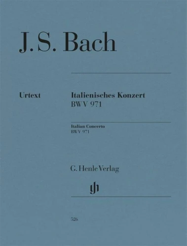 Jan Sebastian Bach: Italienisches Konzert BWV 971 - Koncert włoski - nuty na fortepian