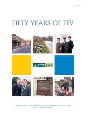 50 years of ITV for Piano solo - 24 tematy z brytyjskich seriali - nuty na fortepian