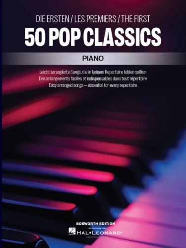 The First 50 Pop Classics Piano - łatwe nuty na fortepian