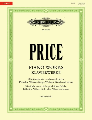 Florence Price: Piano Works - Klavierwerke - utwory fortepianowe - nuty na fortepian