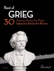 Best of Grieg - 30 znanych utworów - nuty na fortepian
