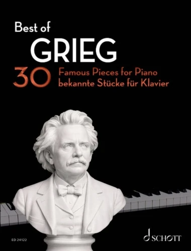Best of Grieg - 30 znanych utworów - nuty na fortepian
