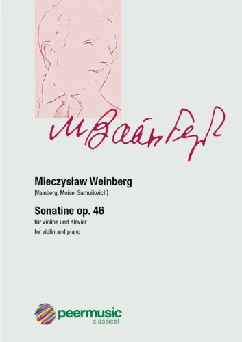Mieczysław Wajnberg: Sonatine op. 46 fur Violine und Klavier (1949) - nuty na skrzypce i fortepian
