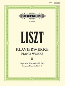 Ferenc Liszt: Klavierwerke II - Piano Works 2 - utwory fortepianowe część 2 - rapsodie węgierskie 9-19