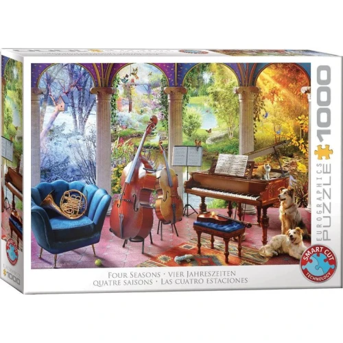 Puzzle muzyczne - The Four Seasons (cztery pory roku) - układanka 1000 elementów