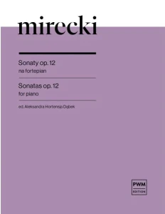 Franciszek Mirecki: Sonaty op. 12 - nuty na fortepian