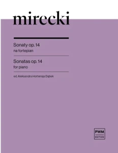 Franciszek Mirecki: Sonaty op. 14 - nuty na fortepian