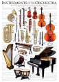 Puzzle muzyczne - instrumenty orkiestry - układanka 1000 elementów