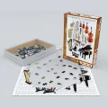 Puzzle muzyczne - instrumenty orkiestry - układanka 1000 elementów