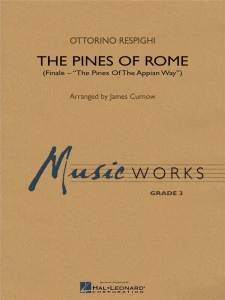 Ottorino Respighi: The Pines of Rome - Finale (Score & Parts) - James Curnow - Pinie rzymskie - nuty na orkiestrę dętą