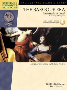 The Baroque Era: Intermediate Level (+ audio online) - 20 utworów 11 kompozytorów o średnim poziomie trudności - nuty na fortepian