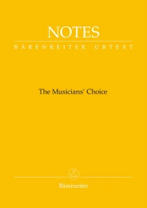 Barenreiter Notes Schubert - żółty zeszyt nutowy A6 - notesik muzyczny