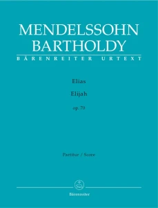 Felix Mendelssohn-Bartholdy: Elias op. 70 - Elijah - Eliasz oratorium - nuty na orkiestrę - partytura