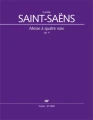 Camille Saint-Saens: Messe A Quatre Voix op. 4 - Msza na 4 głosy - nuty na orkiestrę - partytura