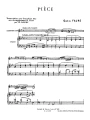 Gabriel Faure: Piece pour Saxophone Alto et Piano - Theodore Doney - nuty na saksofon altowy i fortepian