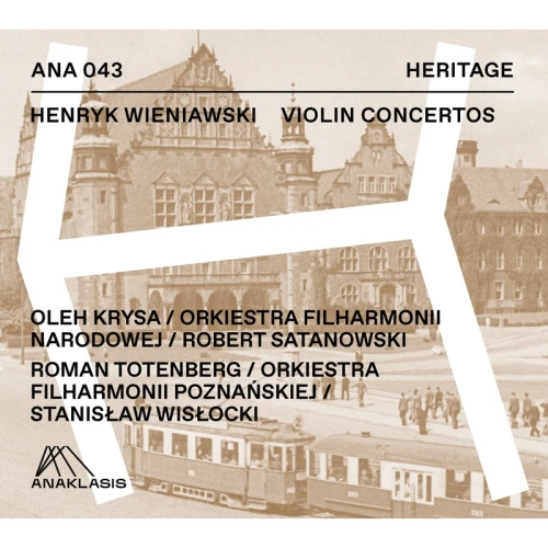 Henryk Wieniawski: Violin Concertos / Koncerty skrzypcowe - seria Heritage - płyta CD