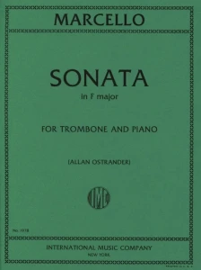 Benedetto Marcello: Sonata F-dur - Allen Ostrander - nuty na puzon