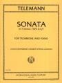 Georg Philipp Telemann: Sonata F-moll TWV 41:f1 - Allen Ostrander - nuty na puzon
