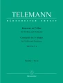Georg Philipp Telemann: Concerto for Violin and Orchestra in F major TWV 51:F2 - koncert skrzypcowy F-dur - partytura
