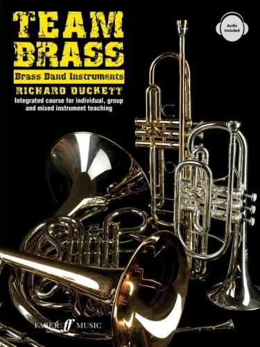 Team Brass: Brass Band Instruments - Richard Duckett (+ audio online) - szkoła gry na instrumentach dętych blaszanych