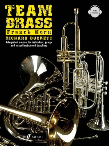 Team Brass: French Horn - Richard Duckett (+ audio online) - szkoła gry na waltorni rogu