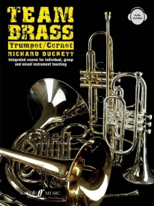 Team Brass: Trumpet Cornet - Richard Duckett (+ audio online) - szkoła gry na trąbce kornecie