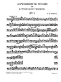 H. W. Tyrell: 40 Progressive Studies for Trombone in the Bass Clef - etiudy progresywne - nuty na puzon klucz basowy