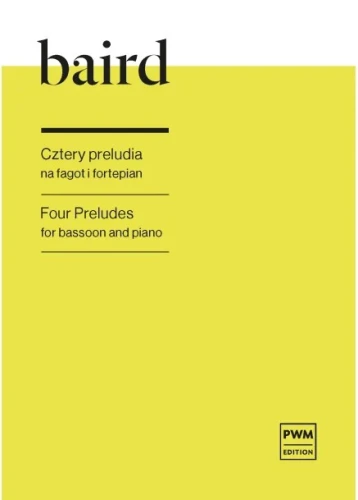 Tadeusz Baird: Cztery preludia na fagot i fortepian