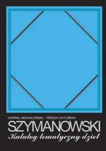 Teresa Chylińska, Kornel Michałowski: Szymanowski - katalog tematycznych dzieł