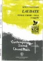 Knut Nystedt: Laudate - Thomas von Schreiner - nuty na chór żeński SSAA