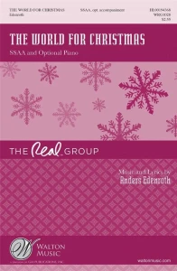 Anders Edenroth: The World for Christmas - The Real Group - nuty na chór żeński SSAA