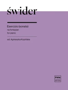 Józef Świder: Esercizio (sonata) - nuty na fortepian