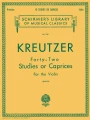 Rodolphe Kreutzer: Forty Two Studies or Caprices for Violin - 42 etiudy na skrzypce solo - Edmund Singer