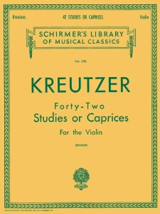 Rodolphe Kreutzer: Forty Two Studies or Caprices for Violin - 42 etiudy na skrzypce solo - Edmund Singer