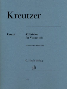 Rodolphe Kreutzer: 42 Etuden fur Violine solo - Etudes pour le Violon - etiudy na skrzypce solo - Norbert Gertsch