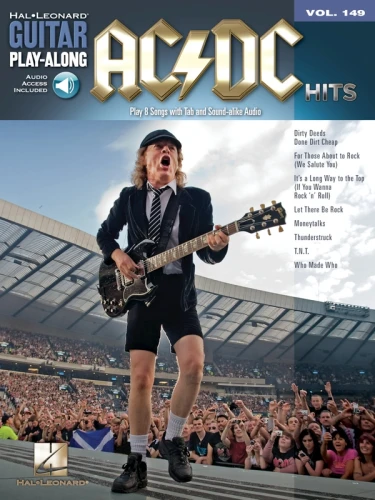 Guitar Play-Along Vol. 149: AC/DC Hits (+ audio online) - nuty i tabulatury na gitarę elektryczną
