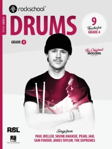 Rockschool Drums Grade 4 (+ materiały online) - szkoła gry na perkusji dla średnio-zaawansowanych