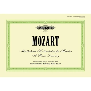 Wolfgang Amadeus Mozart: Musikalische Kostbarkeiten fur Klavier - A Piano Treasury for Piano - nuty na fortepian