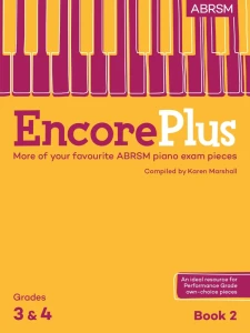 Encore Plus Book 2 - ABRSM Grades 3 & 4 - Karen Marshall (+ audio online) - utwory recitalowe - nuty na fortepian