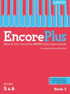 Encore Plus Book 3 - ABRSM Grades 5 & 6 - Karen Marshall (+ audio online) - utwory recitalowe - nuty na fortepian